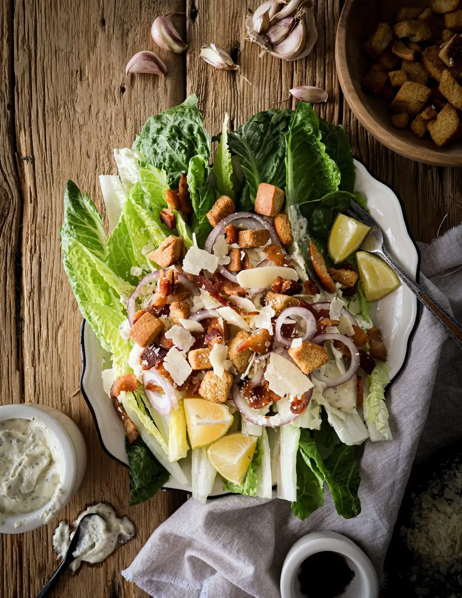 Lemon Ceasar Salad