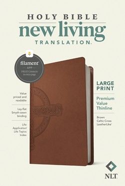 Image of NLT Large Print Premium Value Thinline Bible, Filament Enabled Edition
