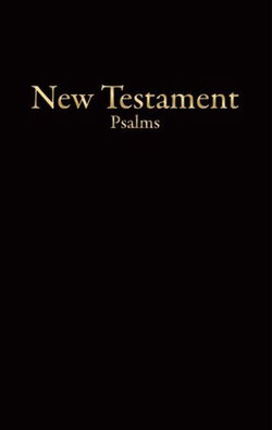 Image of KJV Economy New Testament with Psalms, Black paperback