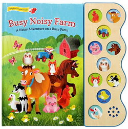 Image of Busy Noisy Farm Children’s Song Book with 10 Sing-Along