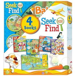 Image of Seek and Find: 4-Book Slipcase Set