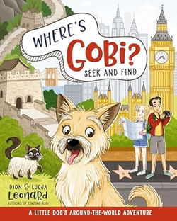Image of Where’s Gobi? Seek and Find: A Little Dog’s Around-The-World Adventure