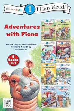 Image of Adventures with Fiona: 8 Books in 1 (I Can Read! / A Fiona the Hippo Book)