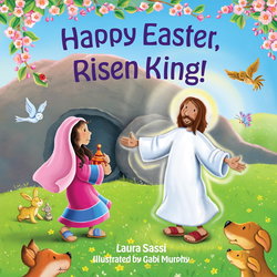 Image of Happy Easter Risen King!: An Early Learning Board Book of Colors