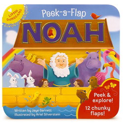 Image of Peek-a-Flap Noah Board Book