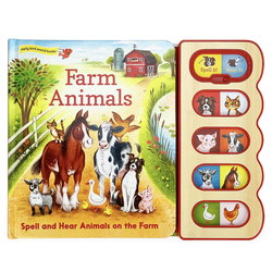 Image of Farm Animals 8-button Sound Book