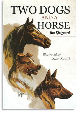 Image of Two Dogs and a Horse