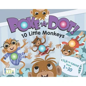 Poke-A-Dot: 10 Little Monkeys