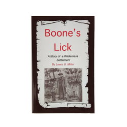 Image of Boone’s Lick…a Story of a Wilderness Settlement