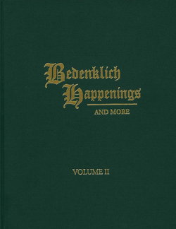 Image of Bedenklich Happenings Volume 2