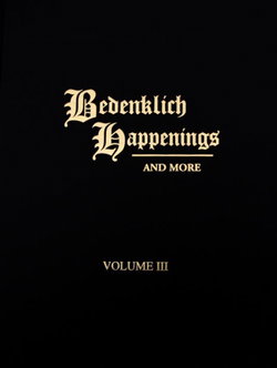 Image of Bedenklich Happenings Volume 3