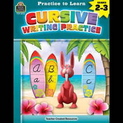Image of Practice to Learn: Cursive Writing Practice Grades 2-3