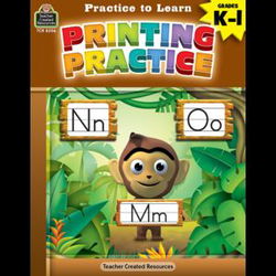 Image of Practice to Learn: Printing Practice Grades K-1