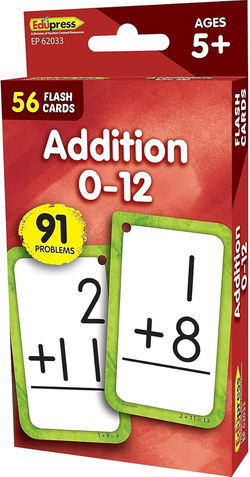 Image of Addition 0–12 Flash Cards