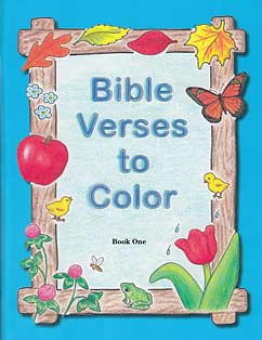 Image of Bible Verses to Color -Book 1