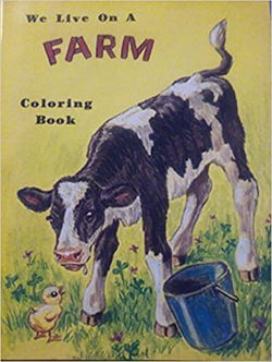 Image of Colouring Book: We Live on a Farm
