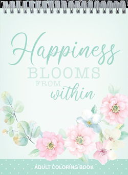 Image of Happiness Mini Adult Coloring Book