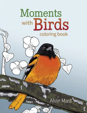 Moments with Birds Coloring Book