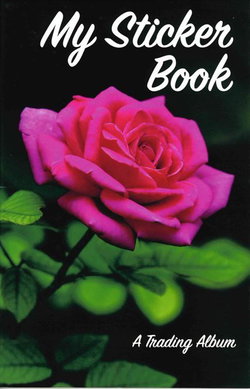 Image of My Sticker Album: Pink RoseTrading Album