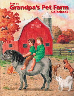 Image of Colouring Book: Fun at Grandpa’s Pet Farm