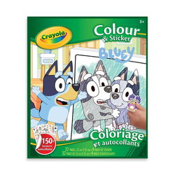 Image of Crayola Colour & Sticker, Bluey