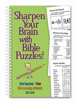Image of Sharpen Your Brain with Bible Puzzles!