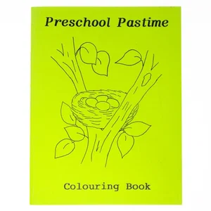 Colouring Book: Preschool Pastime