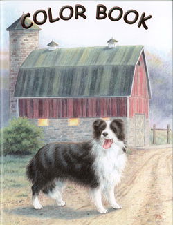 Image of Colouring Book: Farm Dog