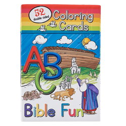 Image of Boxed Coloring Cards ABC Bible Fun