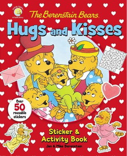 Image of The Berenstain Bears Hugs and Kisses Sticker and Activity Book