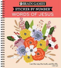 Image of Words of Jesus Sticker by Number