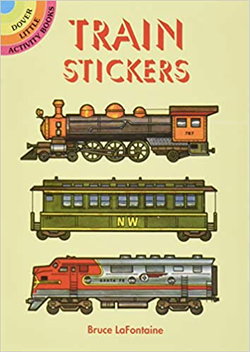 Image of Train Stickers -Dover Little Activity Books Stickers