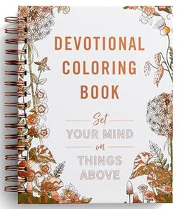 Image of Set Your Mind on Things Above Devotional Colouing Book