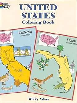 Image of United States Coloring Book -Dover History Coloring Book