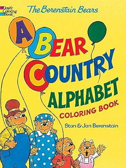 Image of CB The Berenstain Bears — A Bear Country Alphabet Coloring Book