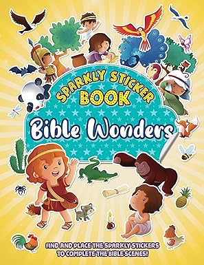 Bible Wonders: Sparkly Sticker Book