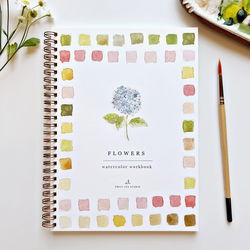 Image of Watercolor Workbook – Flowers