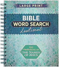 Image of 100 Meditations on the Names of Jesus: Word Search Devotional