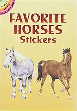 Image of Favorite Horses Stickers -Dover Little Activity Books