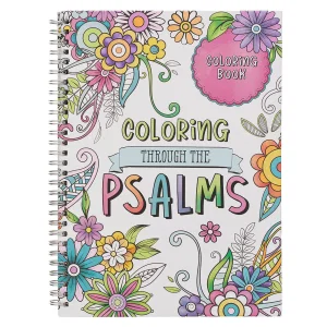 Coloring Book Spiral Coloring the Psalms