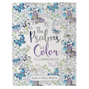 Psalms In Color Adult Coloring Book