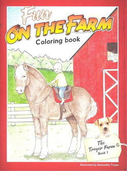 Image of Colouring Book: Fun on the Farm: Troyer Farm Book 1