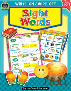 Image of Write On / Wipe Off Sight Words – On Back order