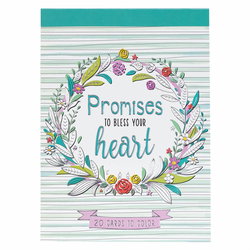 Image of Coloring Cards Promises to Bless