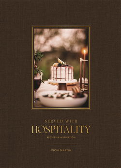 Image of Served with Hospitality Cookbook Vicki Martin