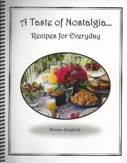 Image of A Taste of Nostalgia Cookbook