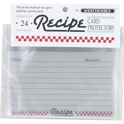 Image of Recipe Card Protectors 4×6