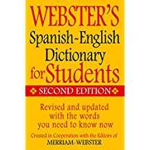 Image of Webster’s Spanish-English Dictionary for Students, Third Edition