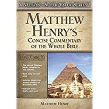 Matthew Henry's Concise Commentary on the Whole Bible