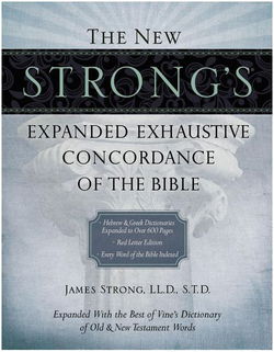 Image of New Strongs Expanded Exhaustive Concordance